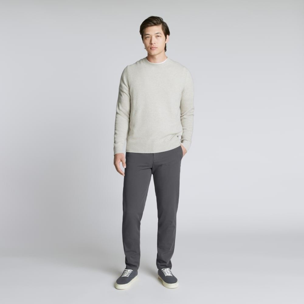 Everlane Uniform Straight Fit Performance Chino Pants Slate Grey 34x28 NWT